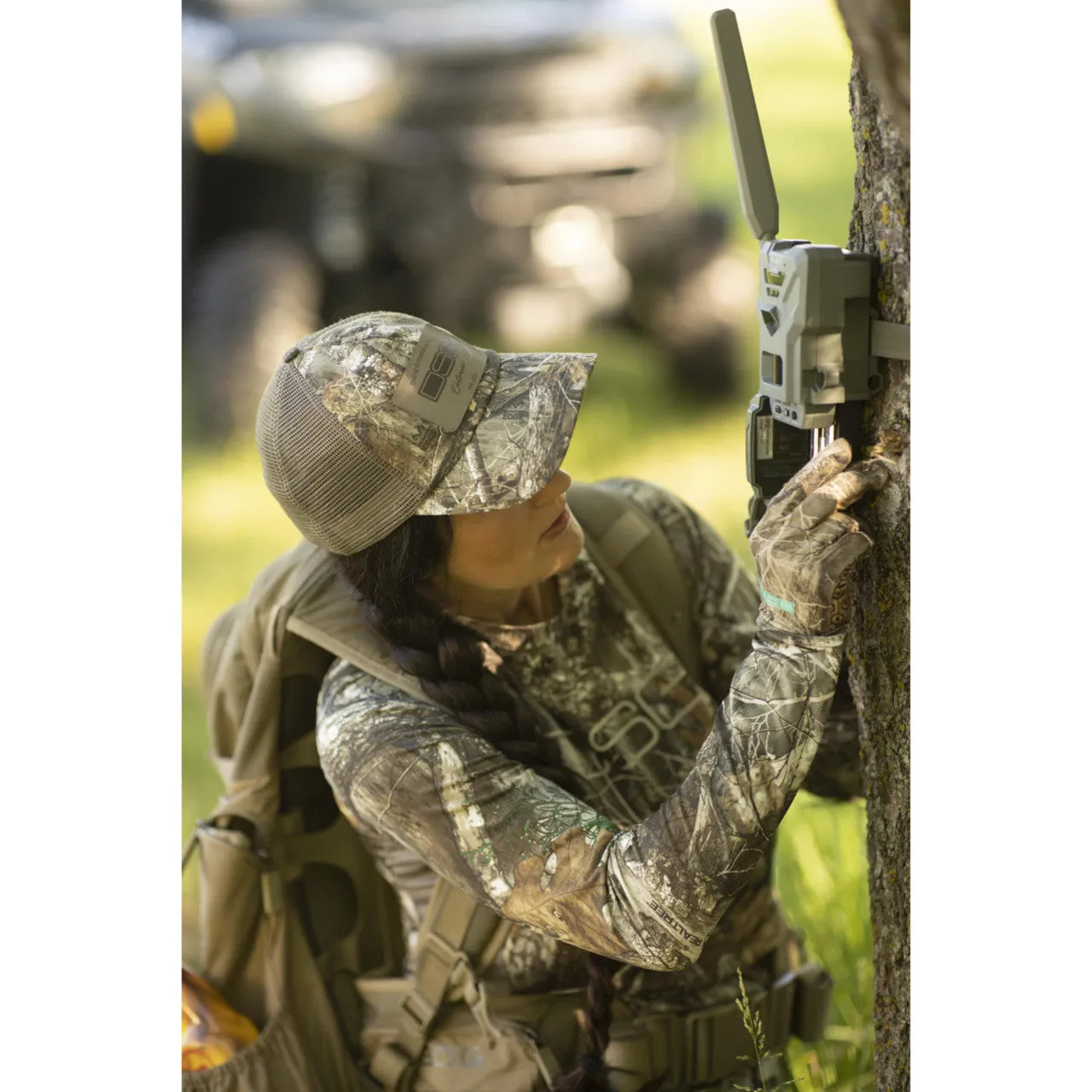 Long Sleeve Camo Shirt - UPF 50 
