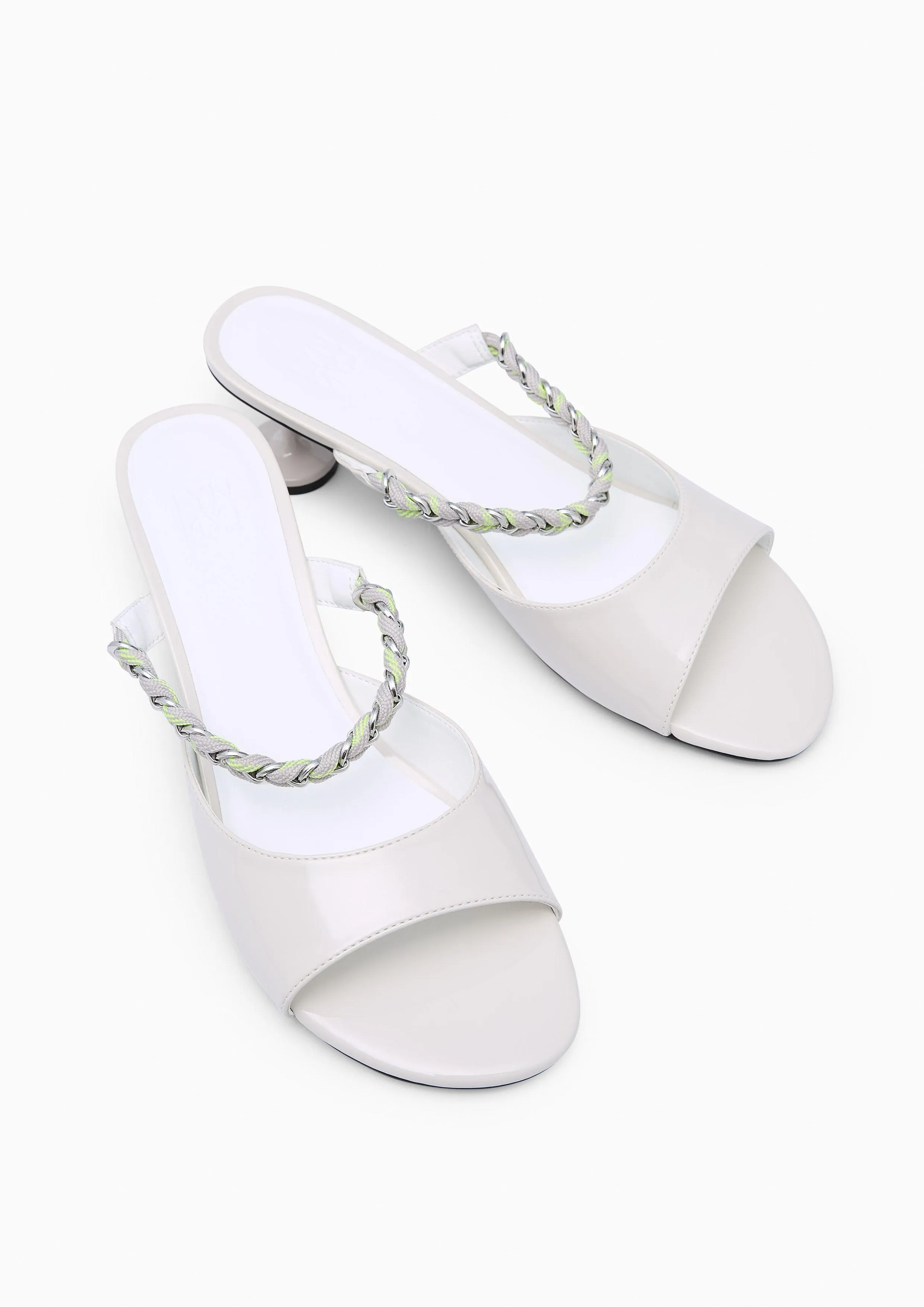 Lusa Heels - Light Grey