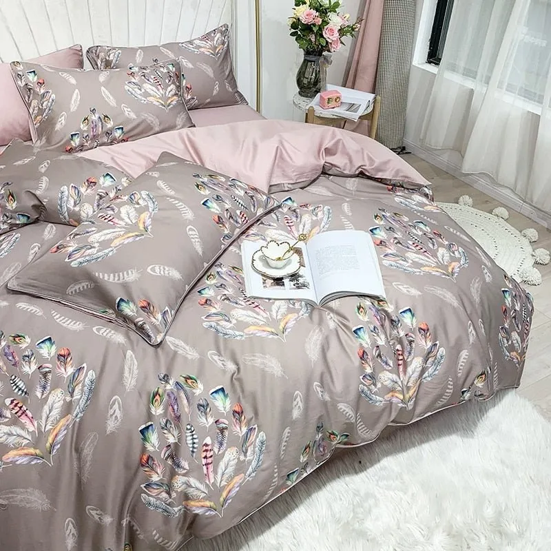 Marika | Soft Egyptian Cotton Duvet Cover Set