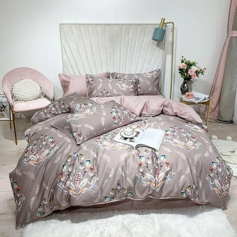 Marika | Soft Egyptian Cotton Duvet Cover Set