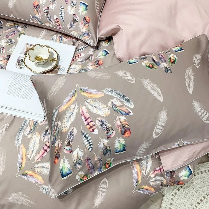 Marika | Soft Egyptian Cotton Duvet Cover Set