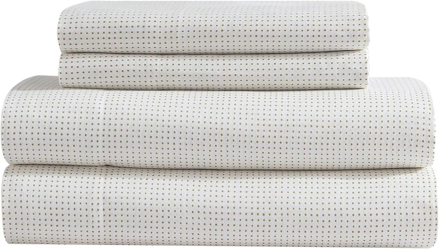 MARIMEKKO - King Sheets, Organic Cotton Bedding Set, Luxuriously Soft & Smooth Home Decor, GOTS Certified (Muru Beige, King)