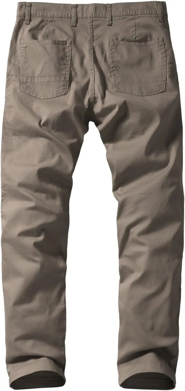 Match Men's Slim Tapered Stretchy Casual Pants #8105