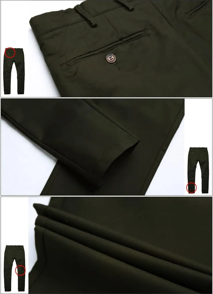 Match Men's Slim Tapered Stretchy Casual Pants