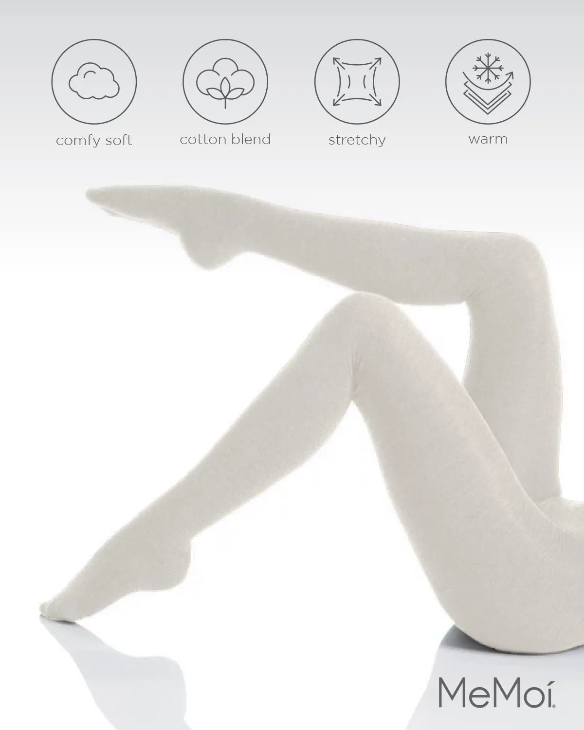 MeMoi Women's MO-325 Flat Knit Sweater Tights