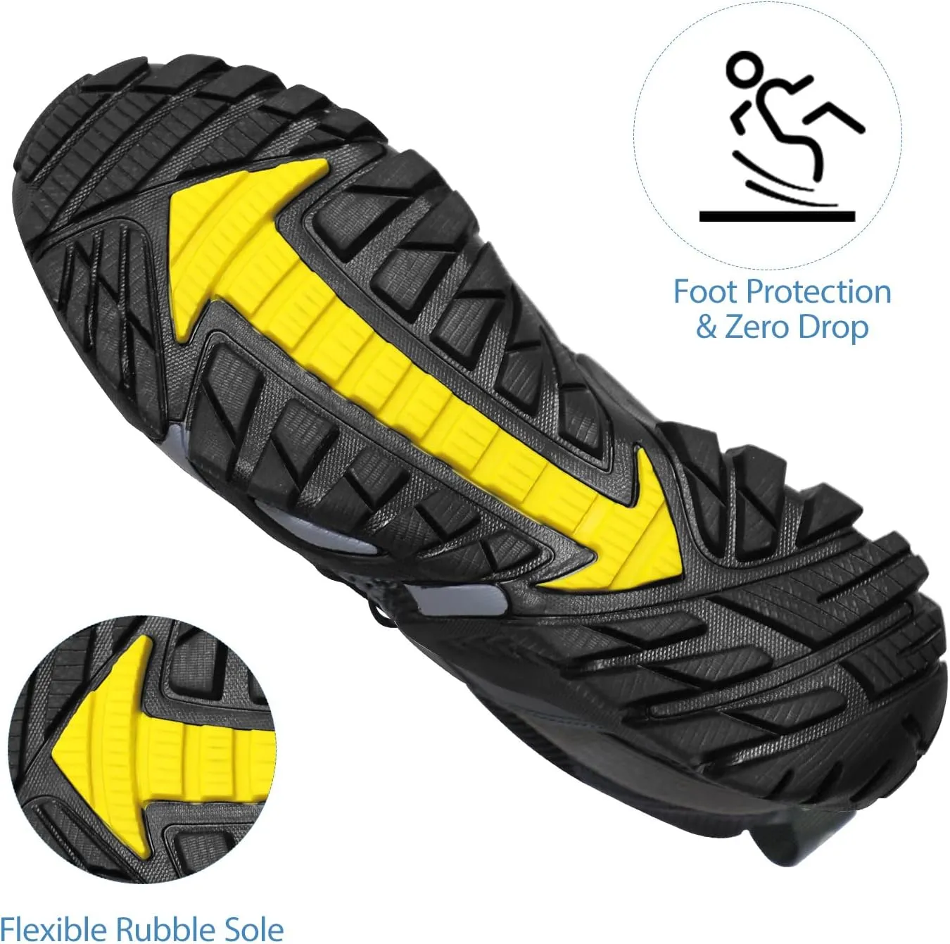 Men Women Water Hiking Shoes Barefoot Slip Resistant High Top Wading Shoes for Walking Fishing River Creek Kayaking