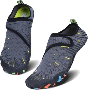 Men Women Water Sports Shoes Slip-on Quick Dry Aqua Swim Shoes for Pool Beach Surf Walking Water Park