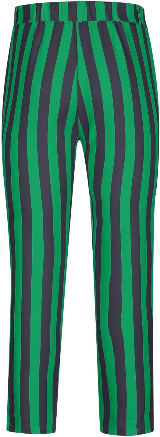 Men's Dress Pants Classic Fit Stretch Dress Pants Casual Pleated Front Dress Pants Straight Fit Pants