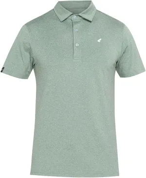 Mens Golf Polo Shirt Lightweight & Quick Dry UPF 50  Flat-Knit Collar Polo Shirts for Men (S, M, L, XL, XXL)- Dry Fit