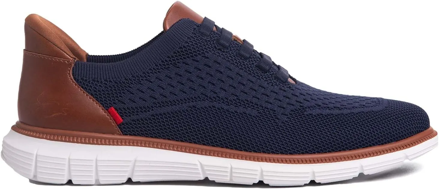 Mens Hands Free Slip On Casual Dress Sneakers Mesh Oxfords Comfortable Lightweight Breathable Walking Shoes