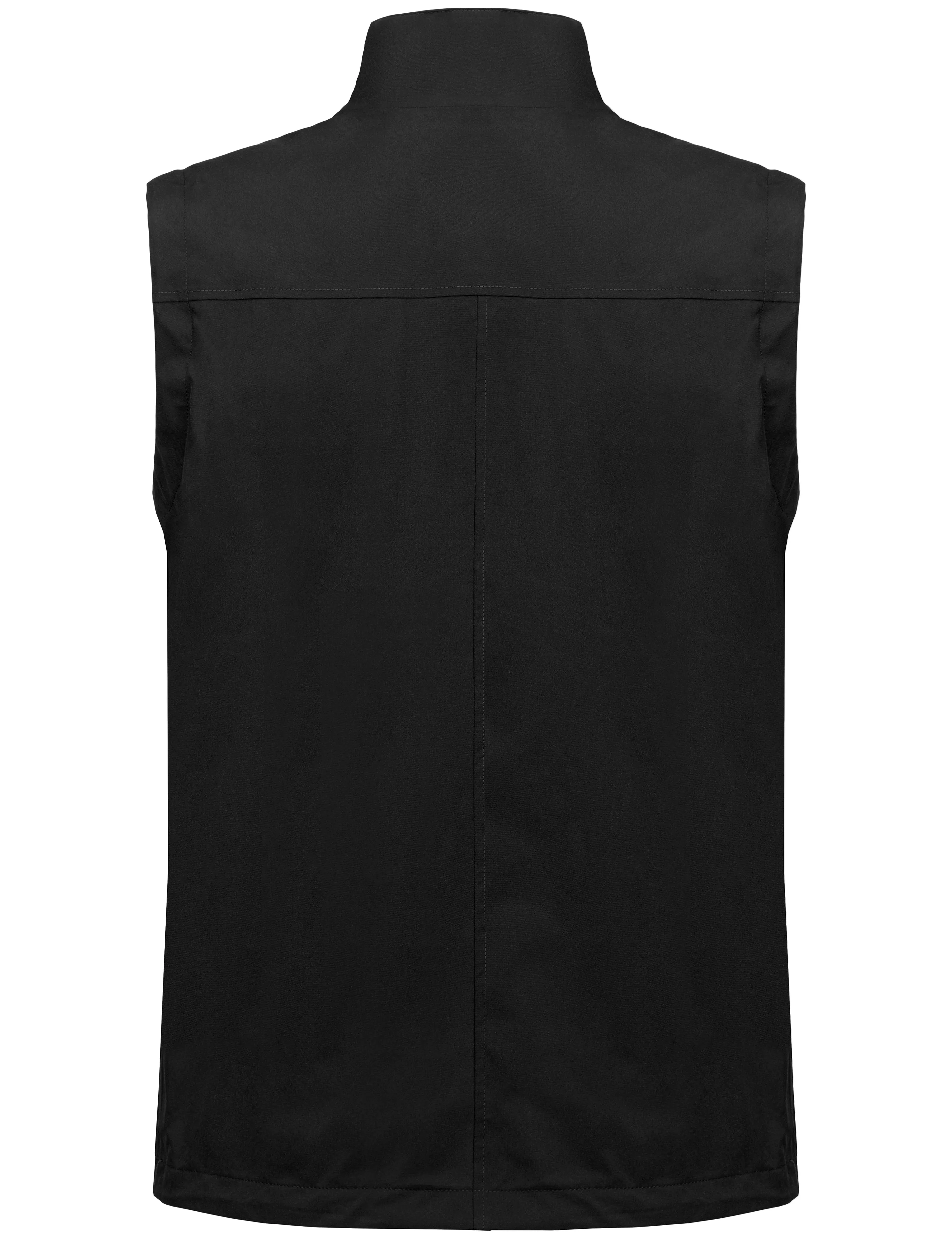 Men's Lightweight Quick Dry Vest with 12 Pockets for Fishing Travel
