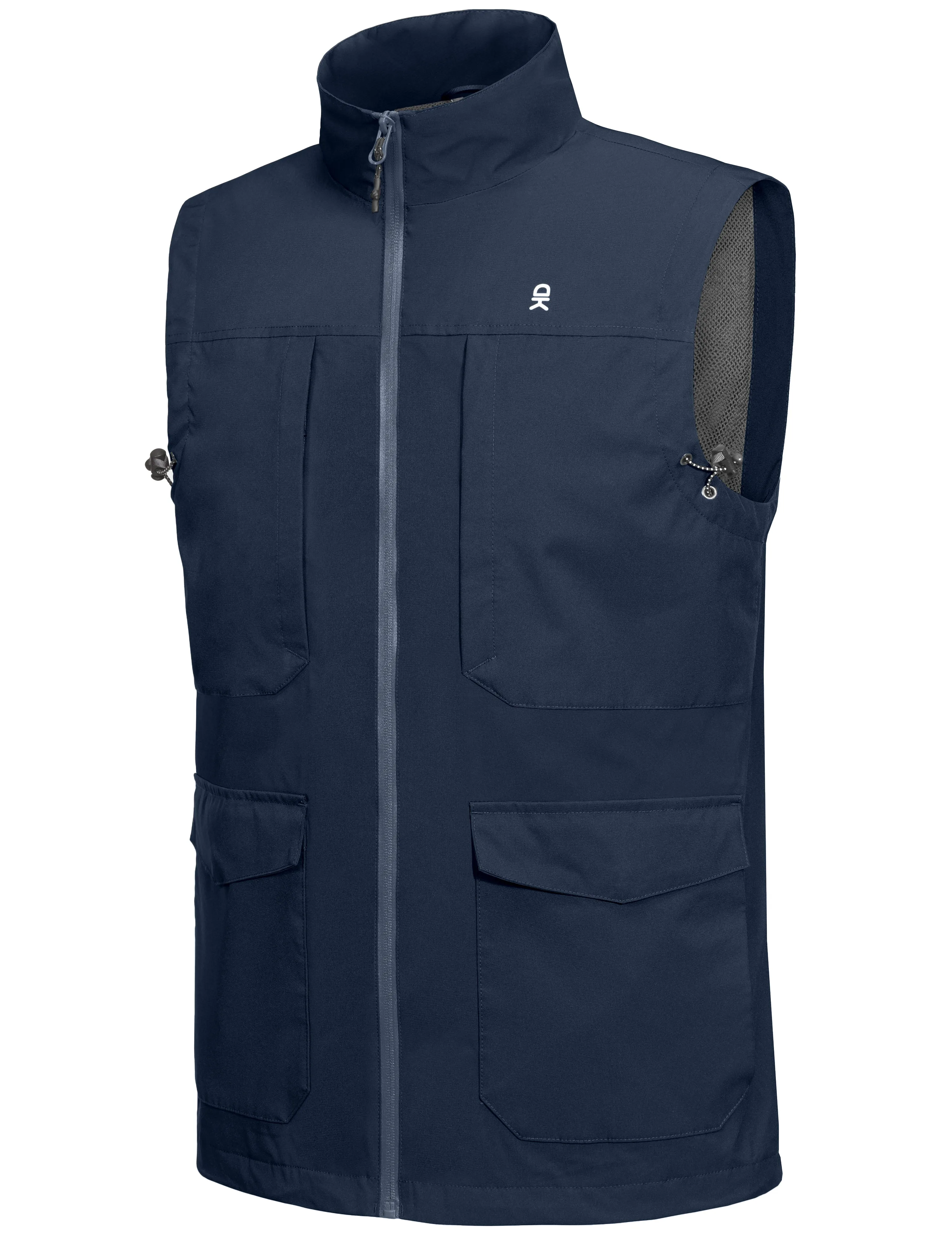 Men's Lightweight Quick Dry Vest with 12 Pockets for Fishing Travel