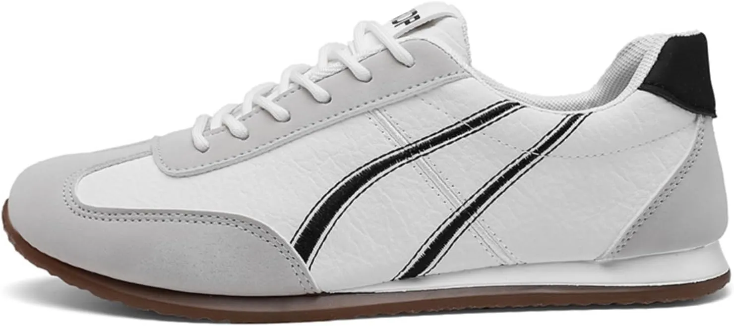 Men's Lightweight Skateboarding Shoes Breathable Anti-Slip Rubber Sole for Daily Active Wear Urban Mobility & Street Training