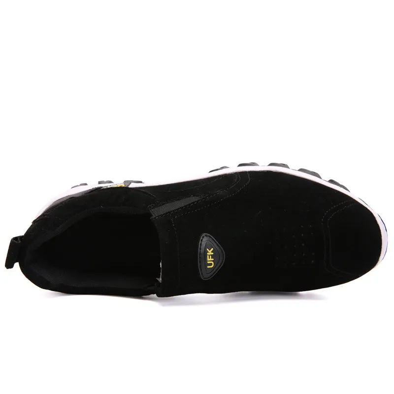 Men's Nubuck Relaxed-Fit Slip-On Loafer