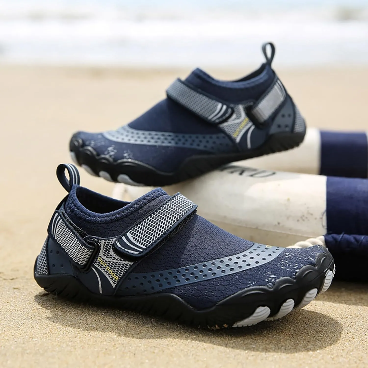 Mens Size 9 Shoes Water Resistant Slip on for Men Women Mens Barefoot Water Shoes Water Shoes Women Wide Slip on Soft Beach Shoes for Pool Hiking Training Outdoor Water Sports