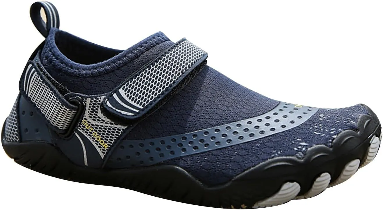 Mens Size 9 Shoes Water Resistant Slip on for Men Women Mens Barefoot Water Shoes Water Shoes Women Wide Slip on Soft Beach Shoes for Pool Hiking Training Outdoor Water Sports