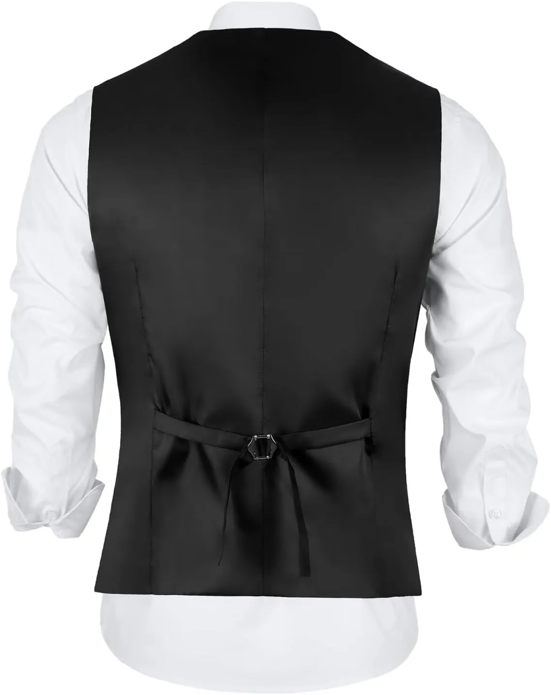 Men's Suit Slim Fit 2 Pieces Suits Set Grooms Tuxedos Business Wedding Prom Party Suit Vest and Pants