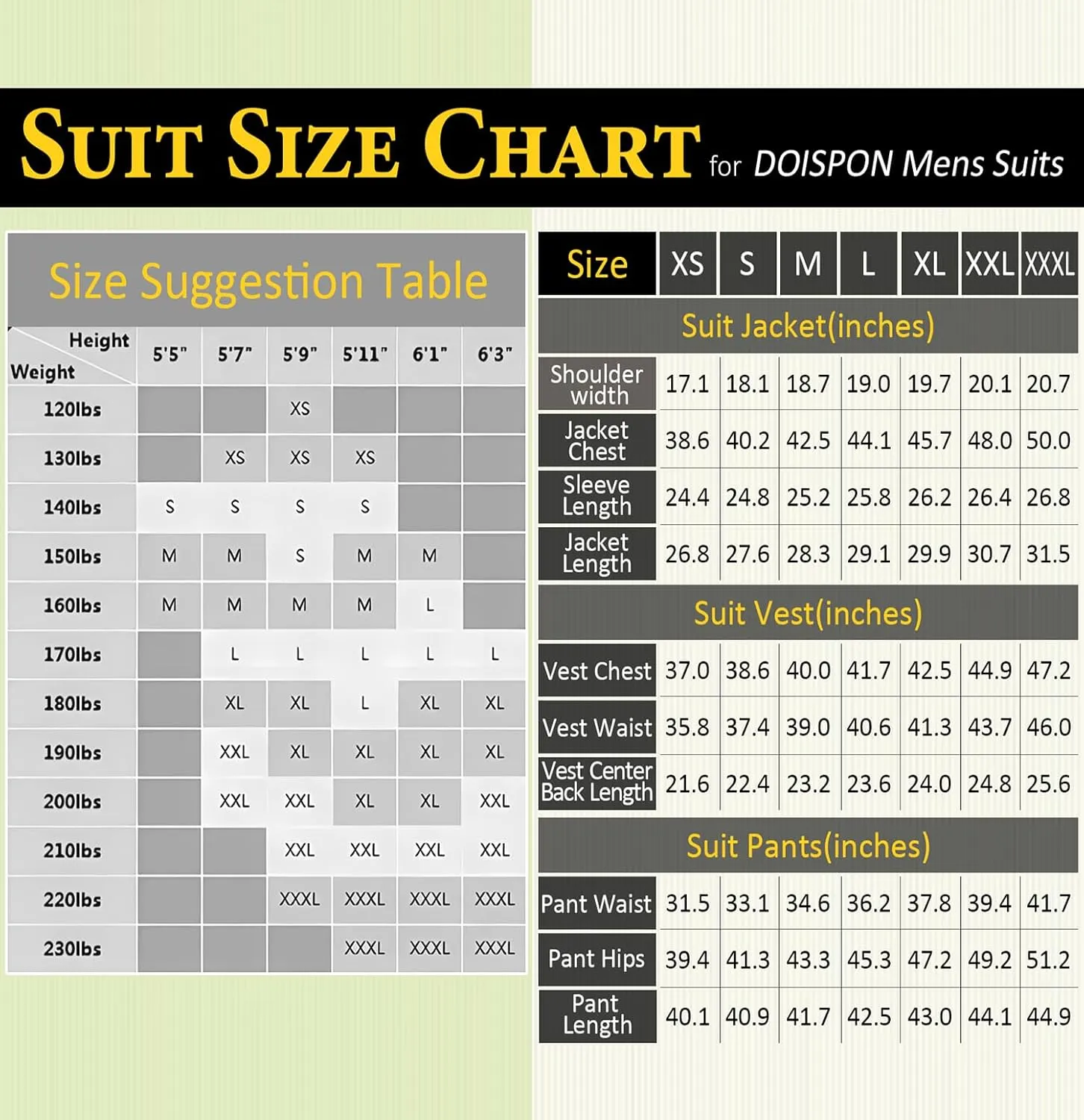 Mens Suits 3 Pieces 2 Button Slim Fit Suit Tuxedo Prom Formal Jacket Blazer Vest Pants with Tie
