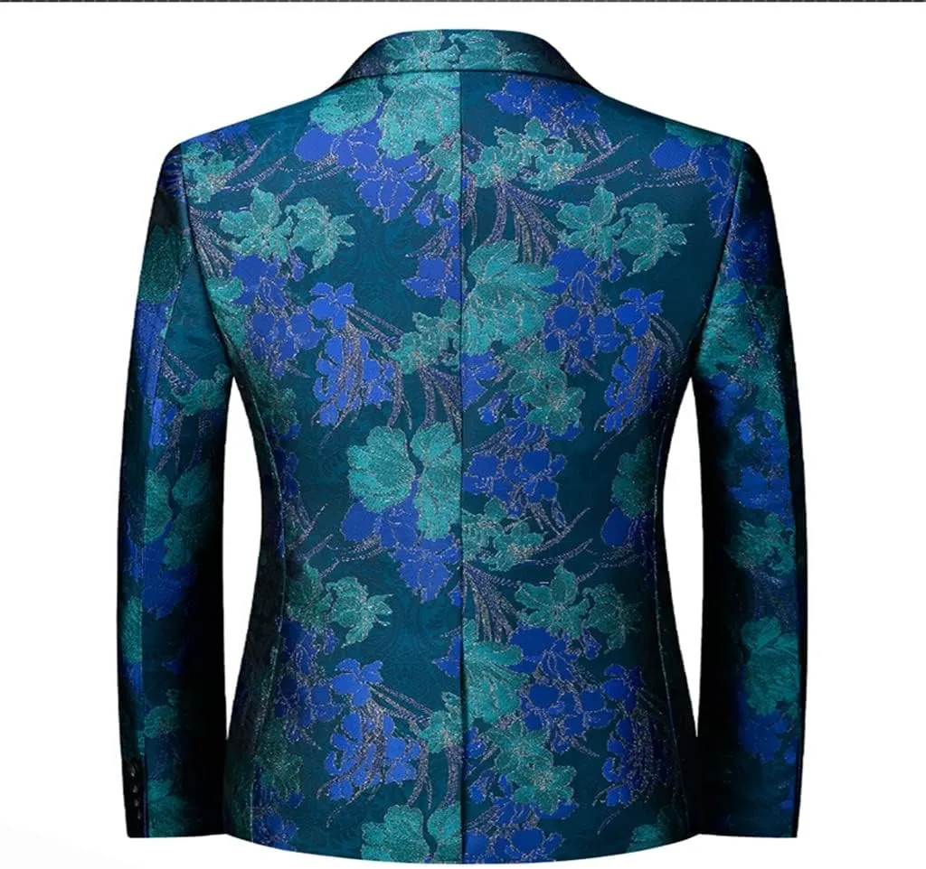 Men's Tuxedos Suit Set Business Casual Men Suits Single Button Trousers Wedding Slim Blazers Suit Jackets