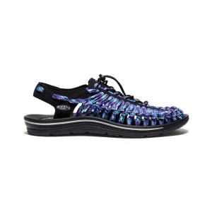 Men's UNEEK Flat Cord Sneaker x Bamboo Shoots - Black/Tillandsia Purple