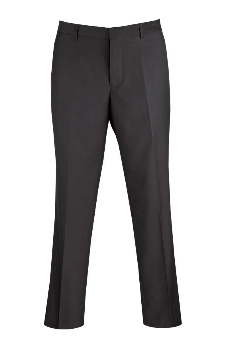 Men's Vinci Wool-Blend Dress Pants | Modern Fit & Black