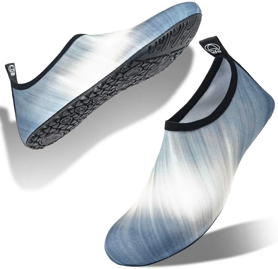 Mens Womens Water Shoes Barefoot Beach Pool Shoes Quick-Dry Aqua Yoga Socks for Surf Swim Water Sport