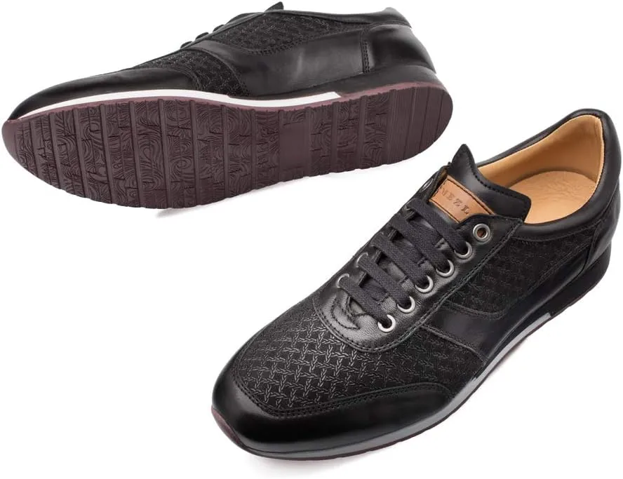 Mezlan Maxim Shoe - Men's Luxury Sneaker, Handcrafted in Spain, Medium Width,Designed to Wear in Formal and Sophisticated Events