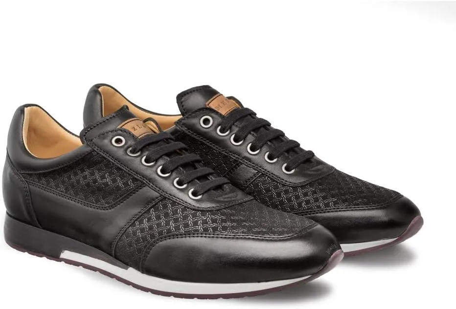 Mezlan Maxim Shoe - Men's Luxury Sneaker, Handcrafted in Spain, Medium Width,Designed to Wear in Formal and Sophisticated Events