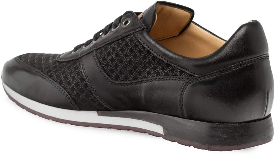 Mezlan Maxim Shoe - Men's Luxury Sneaker, Handcrafted in Spain, Medium Width,Designed to Wear in Formal and Sophisticated Events