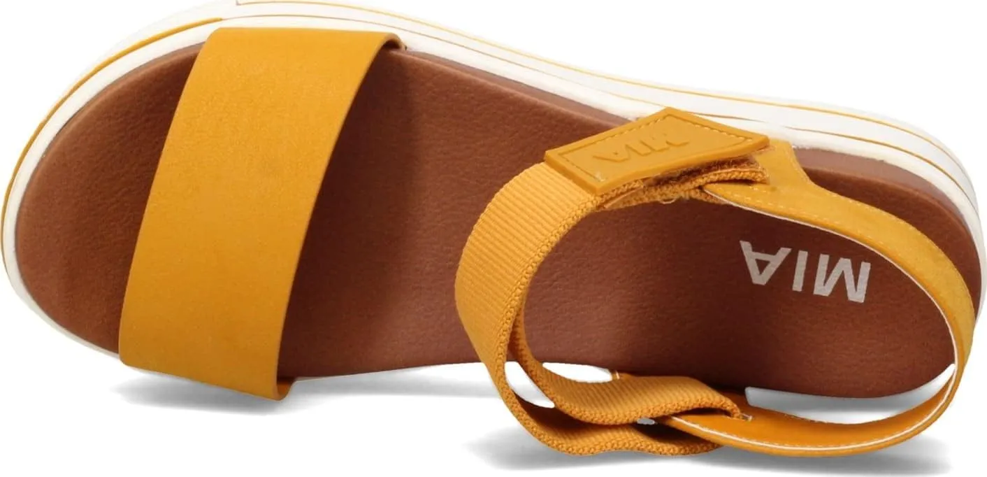 MIA Odelia Vegan Leather Platform Sandals for Women