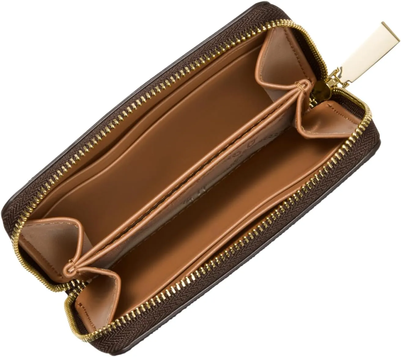 Michael Kors Women's Jet Set Small Zip Around Card Case