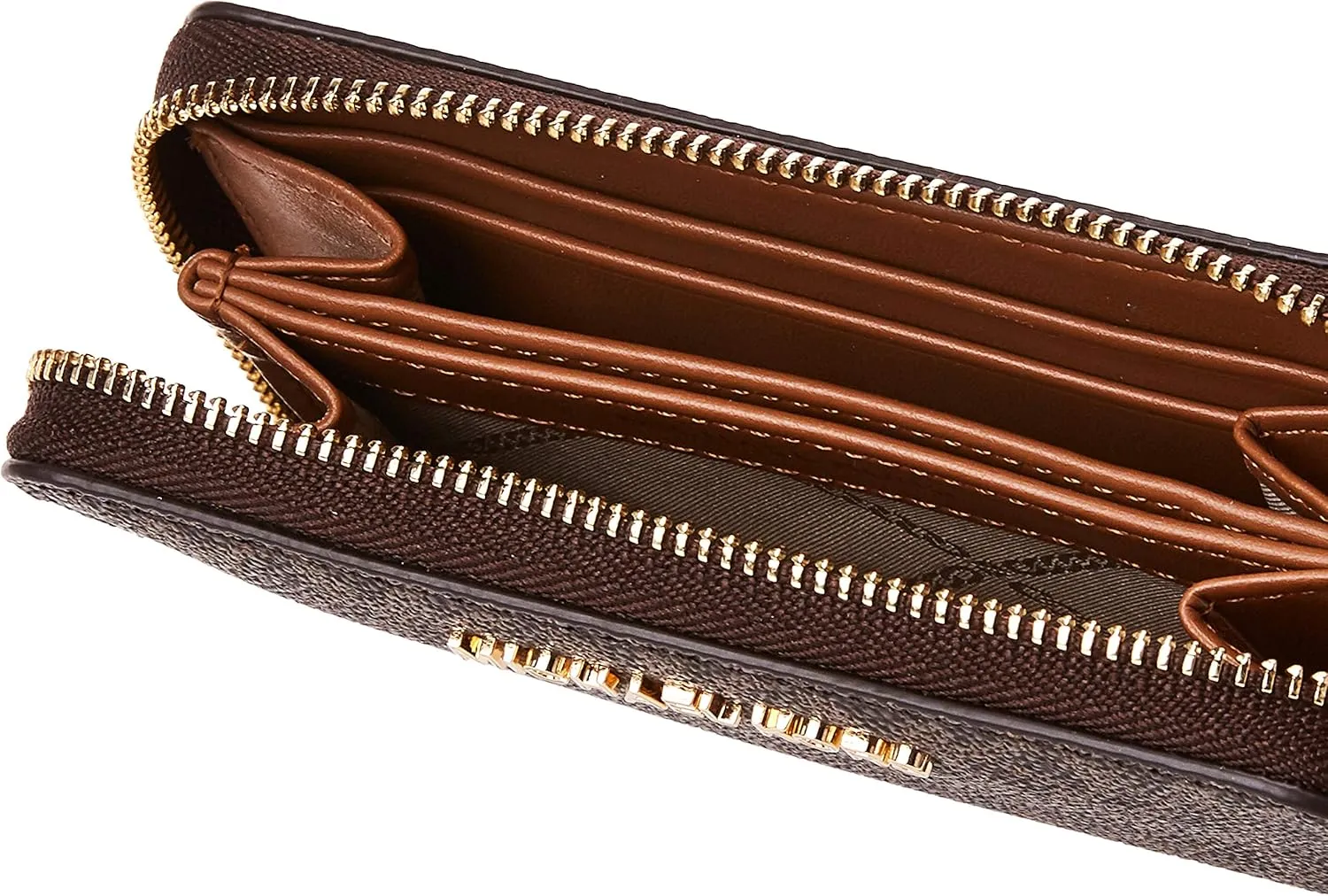 Michael Kors Women's Jet Set Small Zip Around Card Case