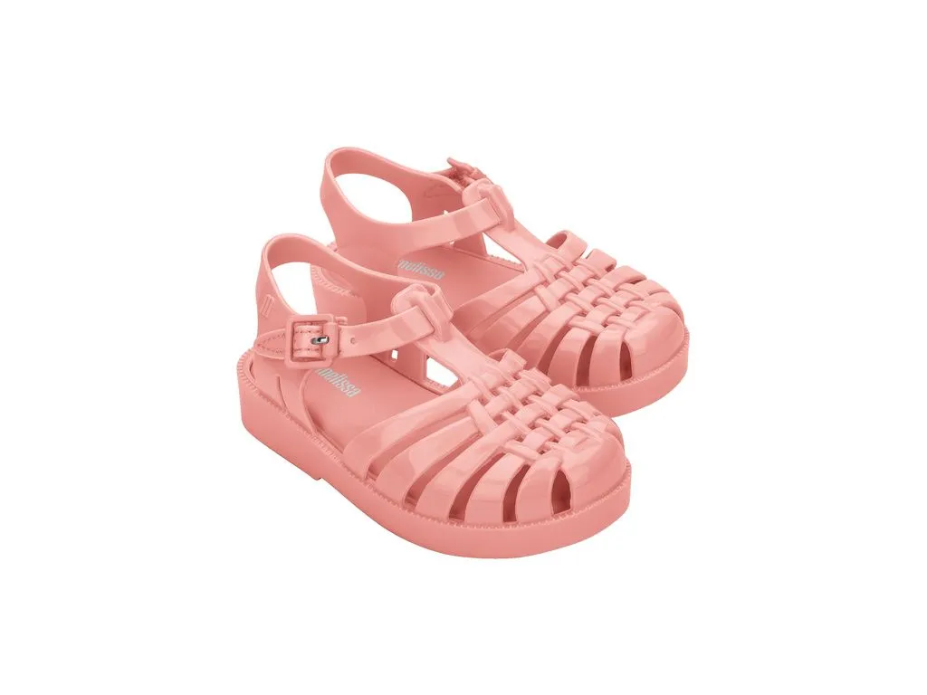 Mini Melissa Light Pink Gladiator Sandal