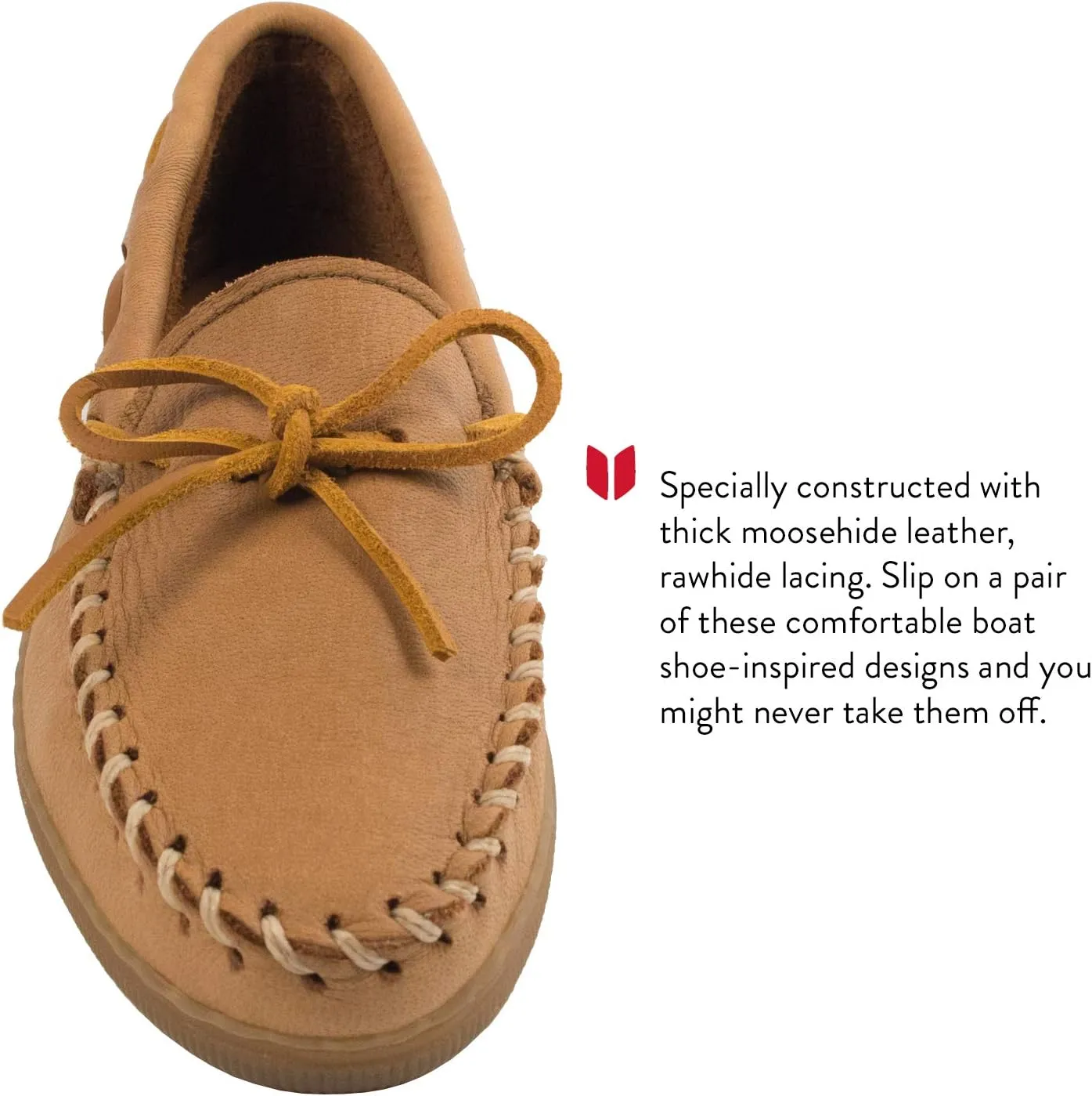 Minnetonka Women's Moosehide Classic Slip-On