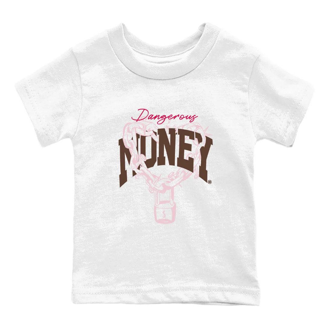Money Kids Pink Sneaker Performance-driven And Foam Dangerous Christmas clearance Dunk SNRT - Wow Tees Cacao
