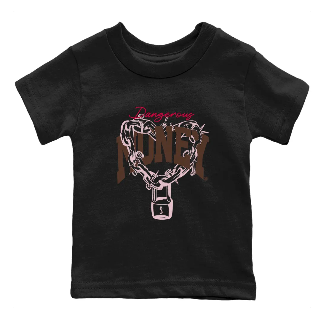 Money Kids Pink Sneaker Performance-driven And Foam Dangerous Christmas clearance Dunk SNRT - Wow Tees Cacao