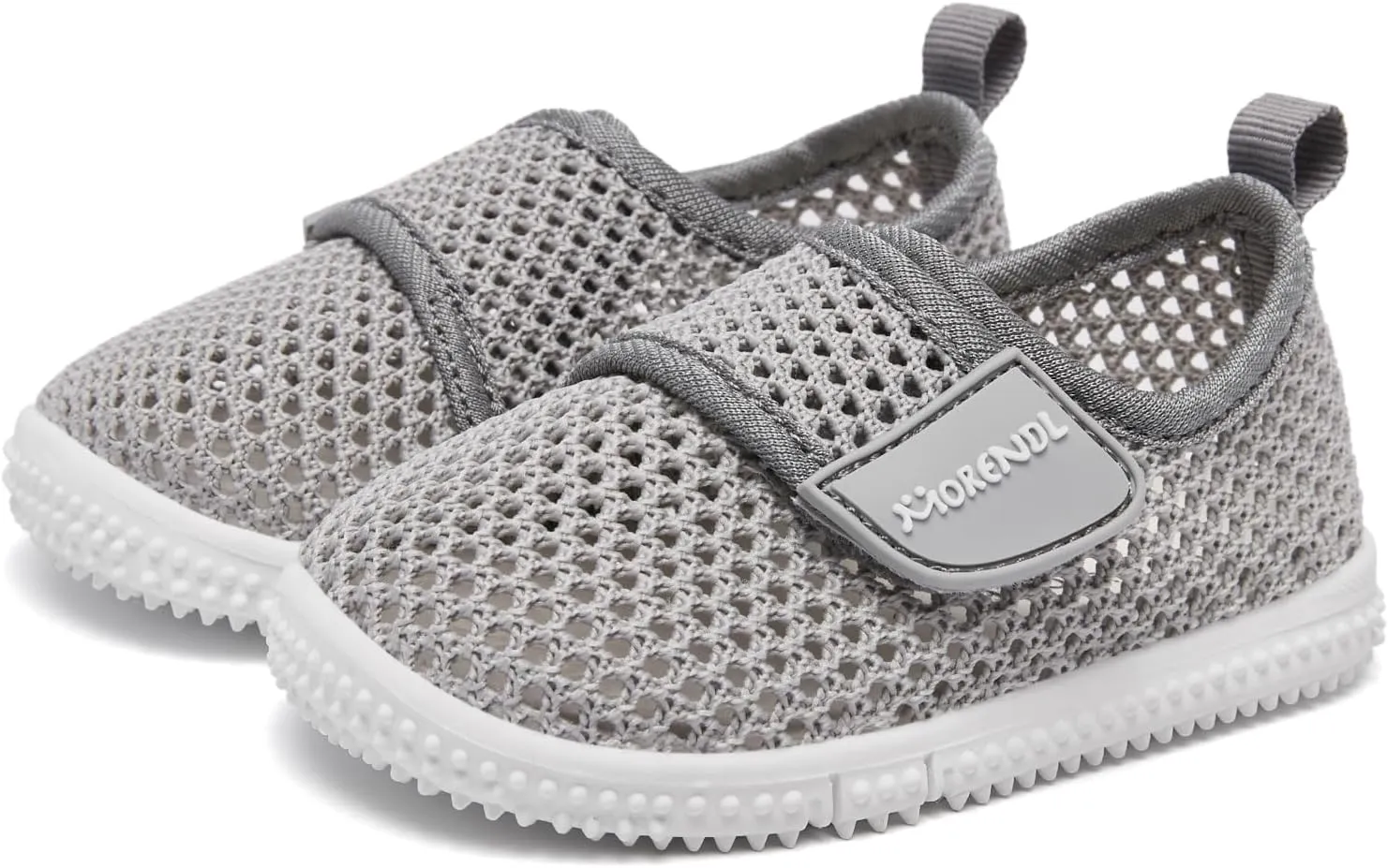 MORENDL Toddler Water Shoes Baby Breathable Mesh Non-Slip Sandals Quick Dry Lightweight Beach Barefoot Shoes