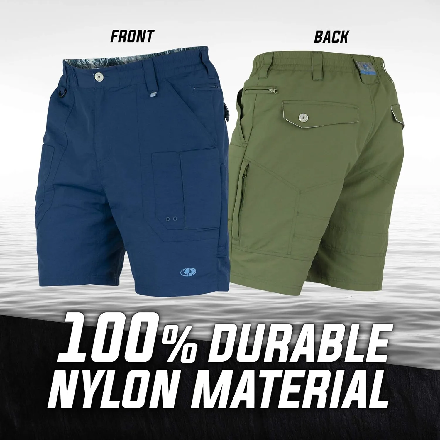 Mossy Oak Men's XTR Fishing Quick Dry, Hiking Shorts