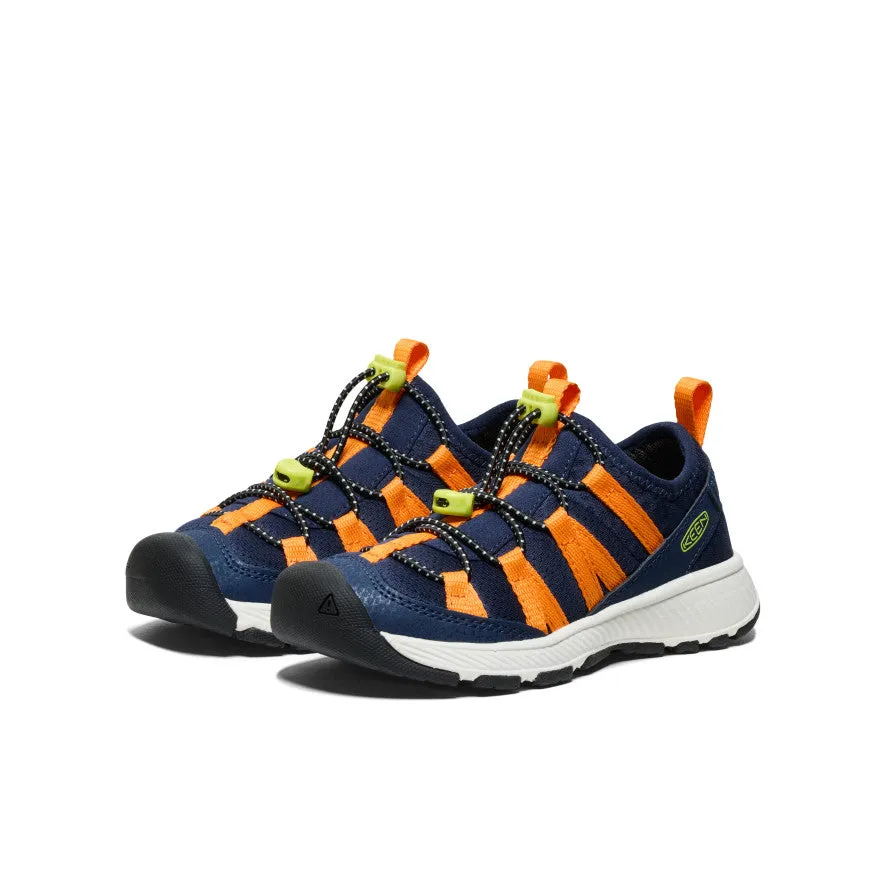 Motozoa Sneaker für jüngere Kinder  |  Naval Academy/Bright Marigold