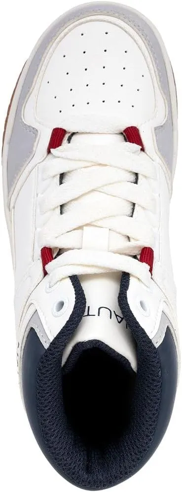 Nautica Kids Sneaker: Lace-Up Fashion Shoe with Boot-Like High Top Design for Boys and Girls (Big Kid/Little Kid Sizes) - Horizon