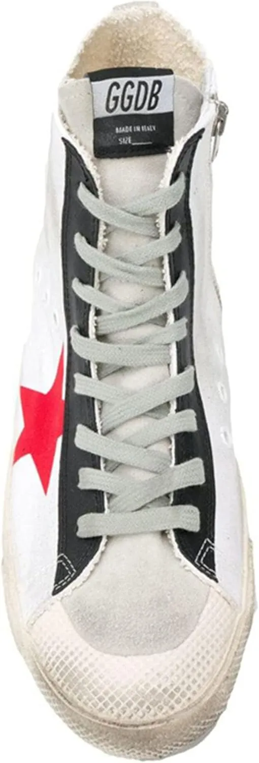 nesho Cute Sneakers for Men Popular Retro Leather Flat Trainers Soft Lightweight Sport Shoes