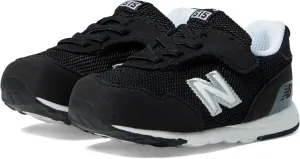 New Balance Kid's 515 V1 New-b Hook and Loop Sneaker, Black/White, 2 Wide Infant