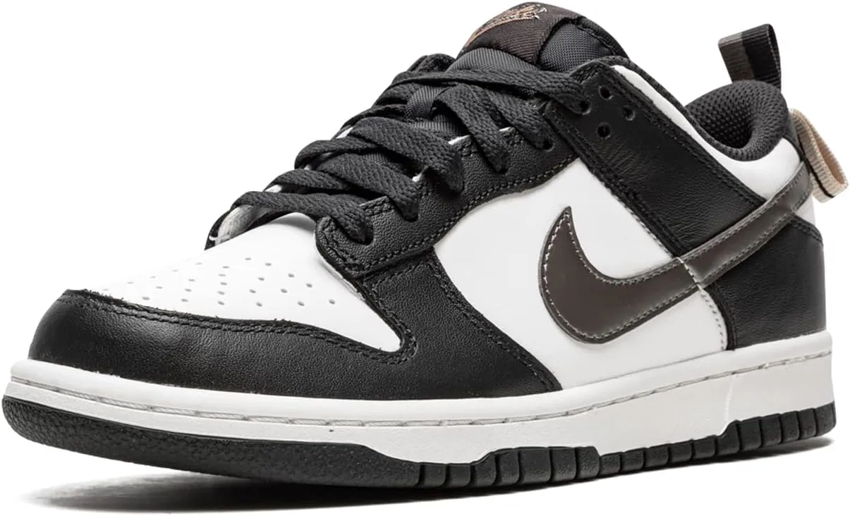 Nike Youth Dunk Low DH9764 001 Black White Metallic - Size