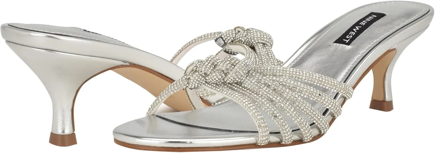 Nine West Women's Glitzy Heeled Sandal