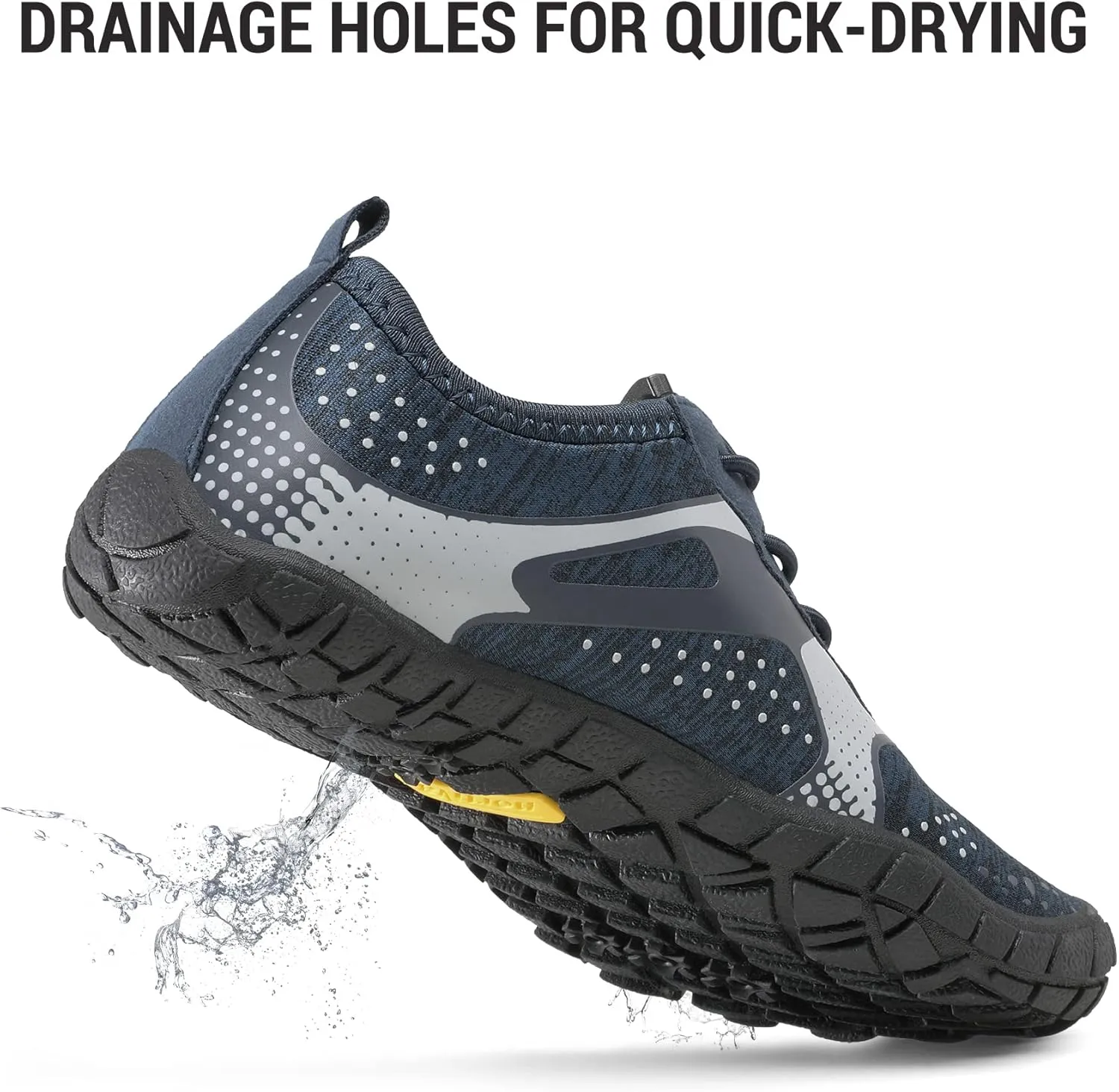 NORTIV 8 Kids Water Shoes Boys Girls Lightweight Athletic Outdoor Quick Dry Barefoot Sports Shoes(Toddler/Little Kid/Big Kid) Aqua