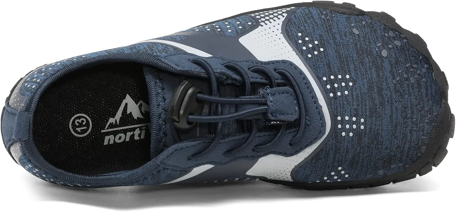 NORTIV 8 Kids Water Shoes Boys Girls Lightweight Athletic Outdoor Quick Dry Barefoot Sports Shoes(Toddler/Little Kid/Big Kid) Aqua