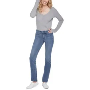 NYDJ Ladies Medium Wash "Portia Sheri" Slim Fit Jeans