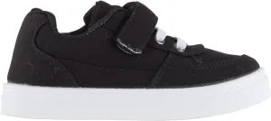 Oomphies Boys Ethan Black Hook and Loop Strapped Sneaker