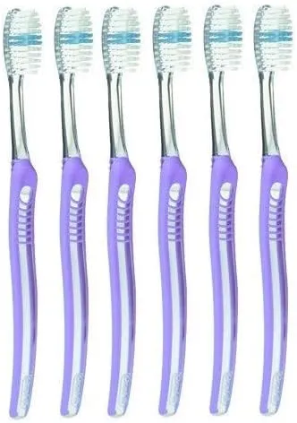 Oral-B Indicator Toothbrush Flat Trim, 35 Soft - Pack of 6
