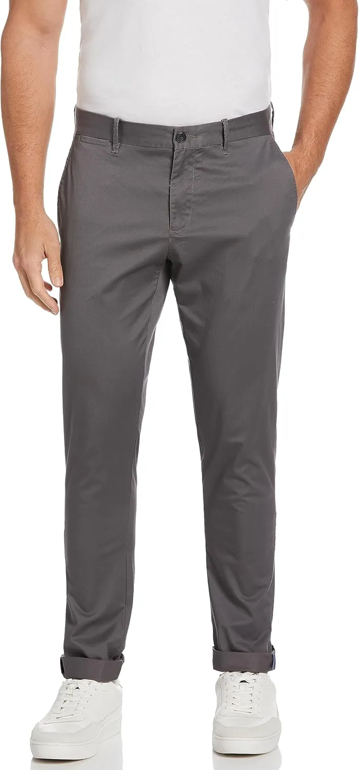 Original Penguin Men's Slim Fit Premium Basic Chino Pants (Waist Size 29-38)